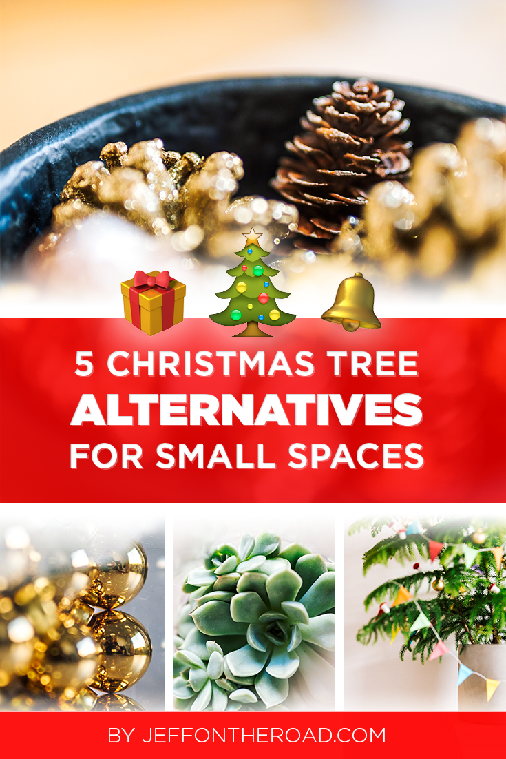 Running out of space in your small apartment or condo? Check out these 5 Christmas tree alternatives I came up with. Perfect for the city dweller that is into the Christmas spirit! Ho, ho, ho! #christmastree #xmastree #xmas #christmastreealternatives #lifestyle #holidays