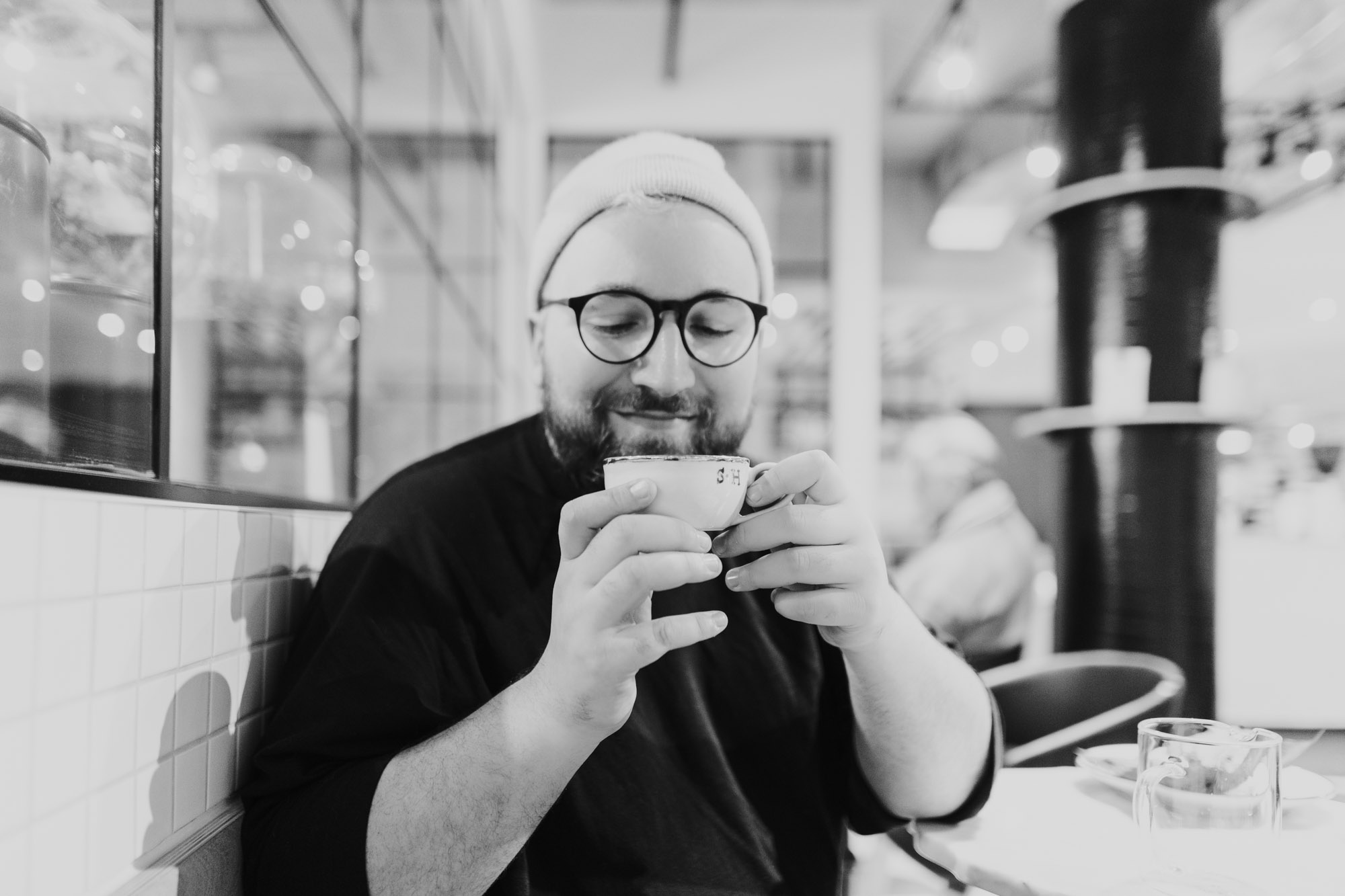 Drinking The Most Expensive Cup Of Coffee In Montreal at Saint-Henri microtorréfacteur - Jeff On The Road - All photos are under Copyright © 2018 Jeff Frenette Photography / dezjeff. To use the photos, please contact me at dezjeff@me.com.