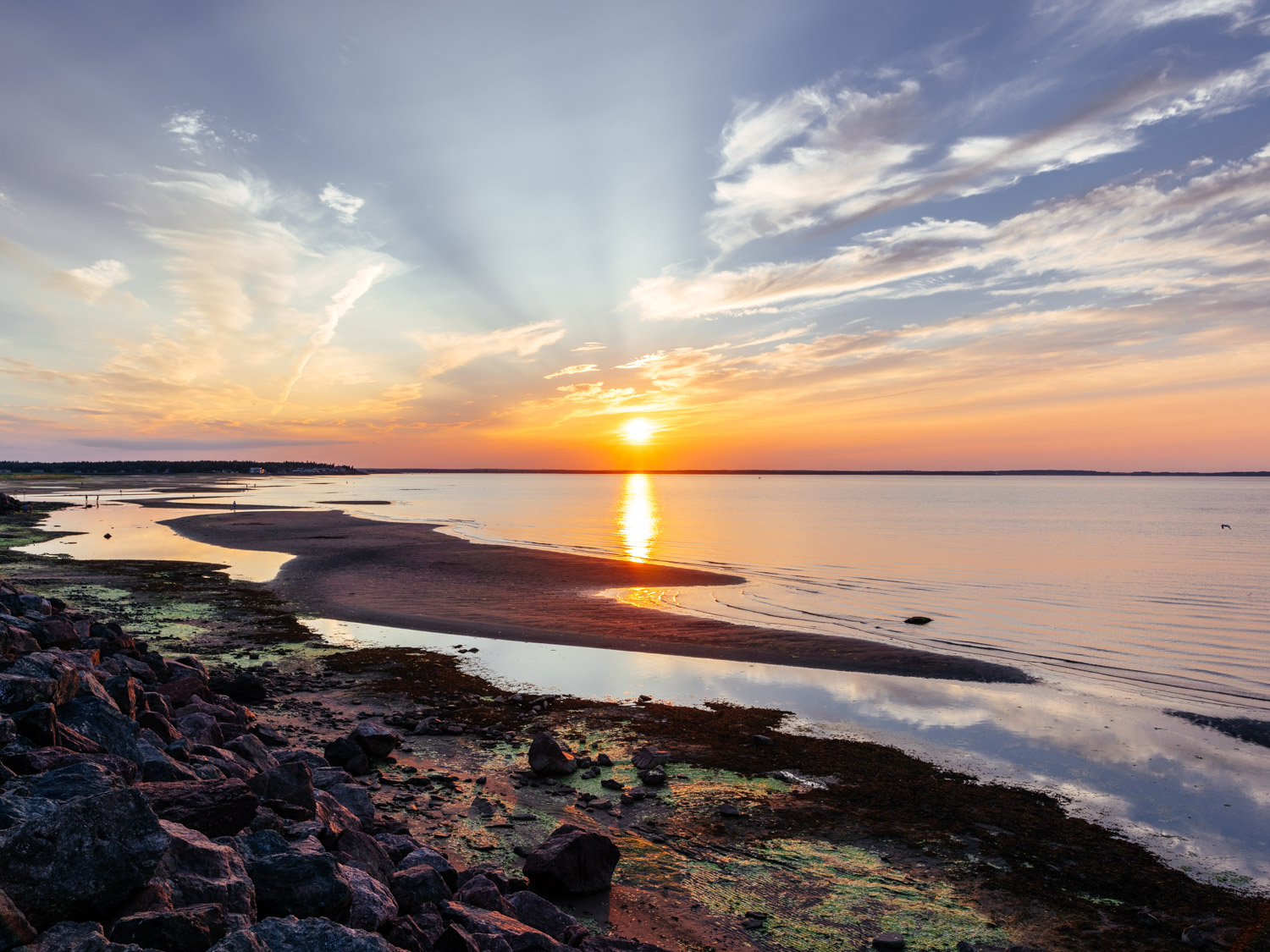 New Brunswick Sunset — Le Sud-Est du Nouveau-Brunswick — Expérience Acadie — Travel — Jeff On The Road